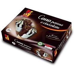 CONO PANNA/CIOCCOLATO 6X80G