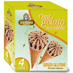 FRAGOLOSO CONO NOCCIOLA 4X75G