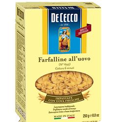 FARFALLINE UOVO AST 250G 24PZ