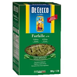 FARFALLE C/SPINACI 500G 1PZ