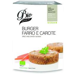 BIOAPPETI BURGER FARRO CAR 180