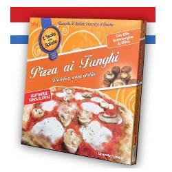 ISOLA SALUTE PIZZA FUNGHI 380G