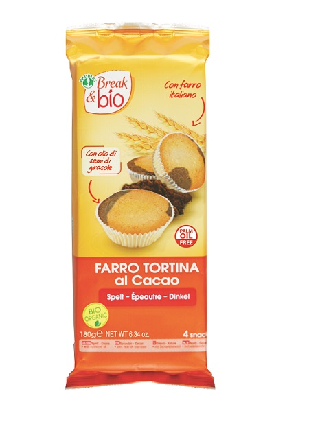 B&B FARRO TORTINA CACAO 4X45G