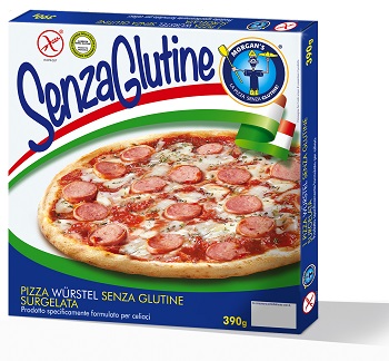 PIZZA WURSTEL SURG 390G