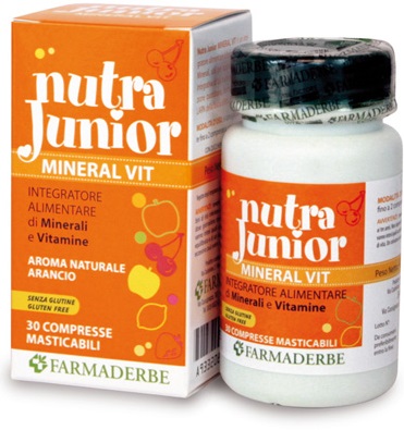 NUTRA JUNIOR MINERAL VIT 30CPR