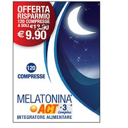 MELATONINA ACT +3COMPLEX120CPR