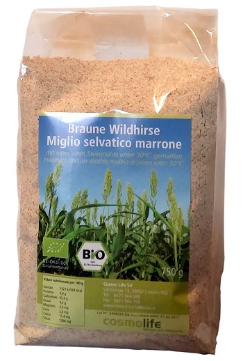 MIGLIO SELVATICO BRUNO BIO 750