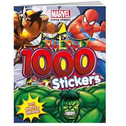 1000 STICKERS MARVEL IN AZIONE