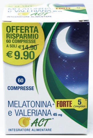 MELATONINA ACT +VAL+FT5C 60CPR