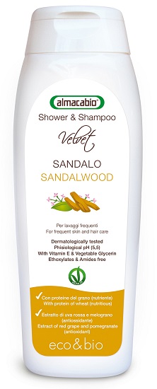 VELVET SHOWER&SHAMPOO SANDALO