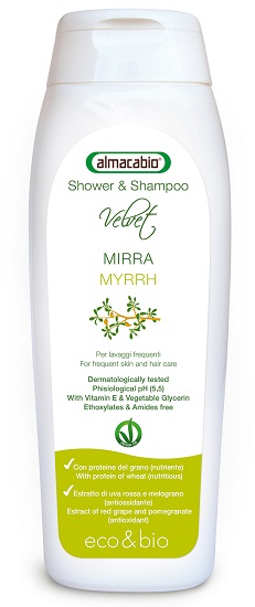 VELVET SHOWER&SHAMPOO MIRRA