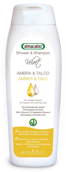 VELVET SHOWER&SHAMPOO AMBR TAL