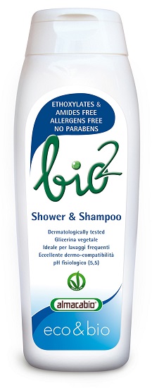 BIO2 SHOWER & SHAMPOO 250ML