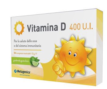 VITAMINA D 400 UI 84CPR MASTIC