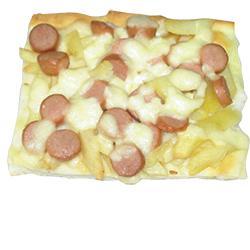 PIZZA PATATE FRITTE/WURSTE200G