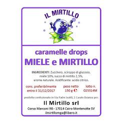 CARAMELLE DROPS MIE/MIRT 150G