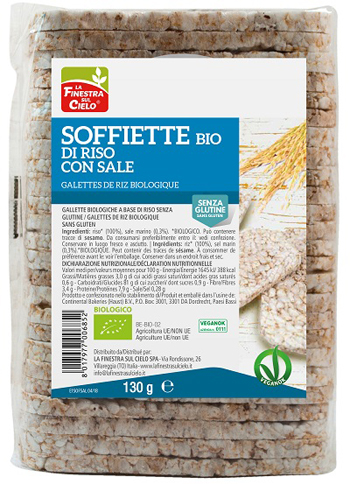 SOFFIETTE RISO C/S SG 130G BIO