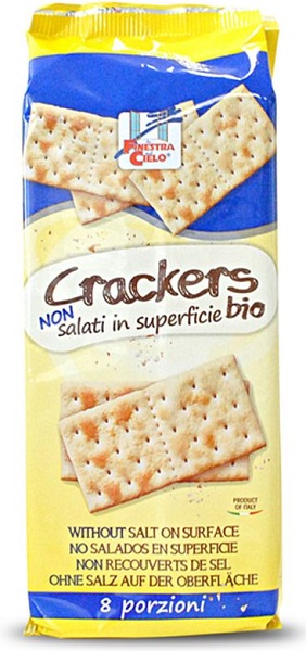 CRACKERS NON SALATI 250G BIO