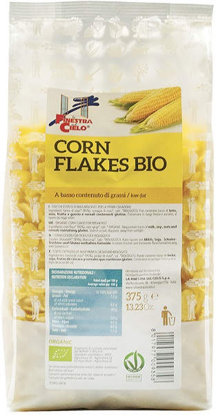 CORN FLAKES 375G BIO