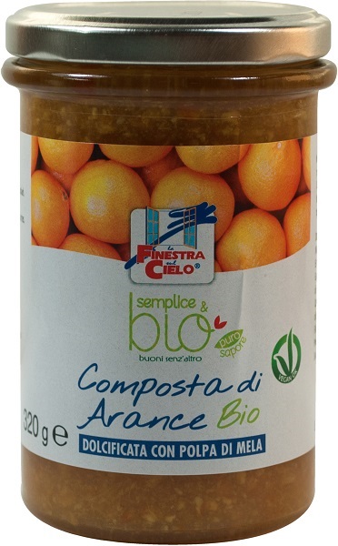 COMPOSTA ARANCE 320G SEMPL&BIO