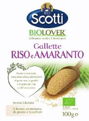 BIOLOVER GALLETTE RISO/AMARANT