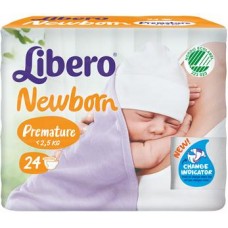 LIBERO NEWBORN PREMAT 24PZ