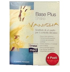 BASE PLUS SHAKE VANIGLIA 4X22G