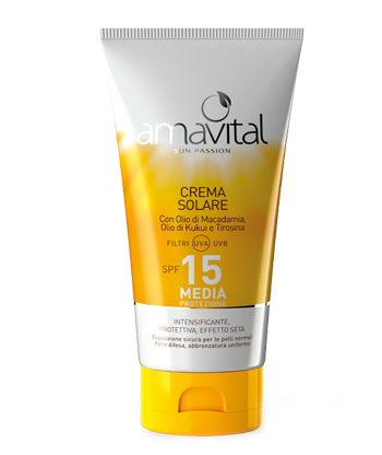 AMAVITAL CR SOLARE SPF15 150ML