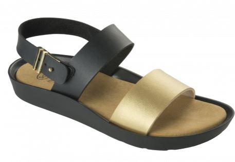 MAMORE SYNT LEA W BLK/GOLD 36