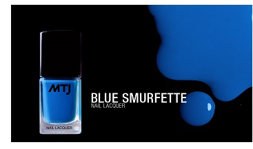 NAIL LACQUER BLUE SMURFETTE