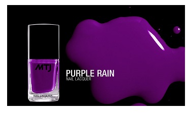 NAIL LACQUER PURPLE RAIN