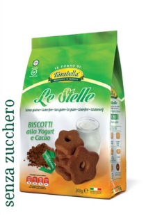 STELLE YOGURT/CACAO S/ZUCCH300