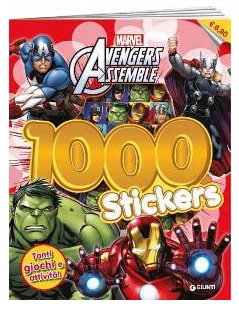 1000 STICKER AVENGERS ASSEMBL