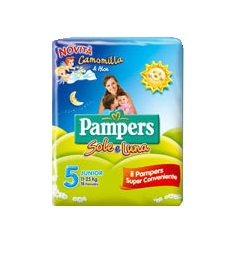 PAMPERS SOLE&LUNA FLASH J 16PZ