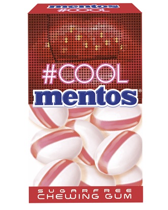 MENTOS COOL STRAWBERRY 22G