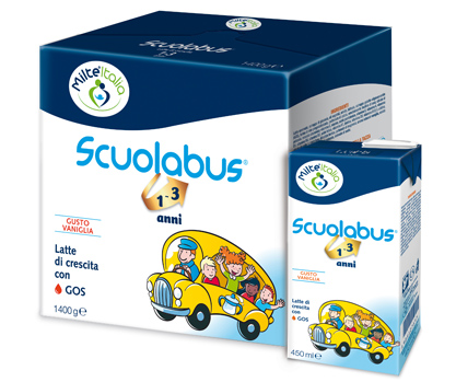 SCUOLABUS LATTE LIQ SLIM12X450