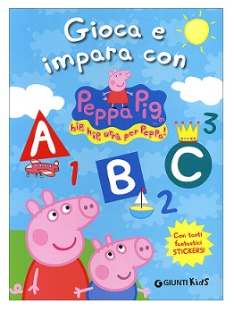 GIOCA E IMPARA PEPPA+STICKERS