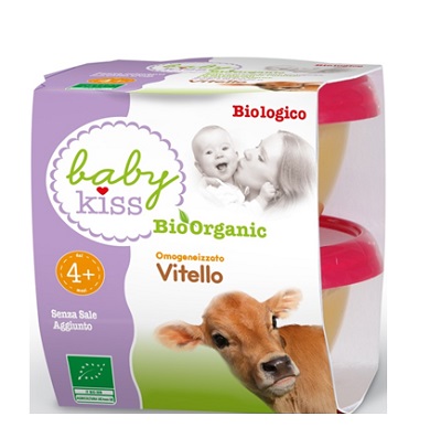 BABY KISS OMOG VITELLO 2X90G