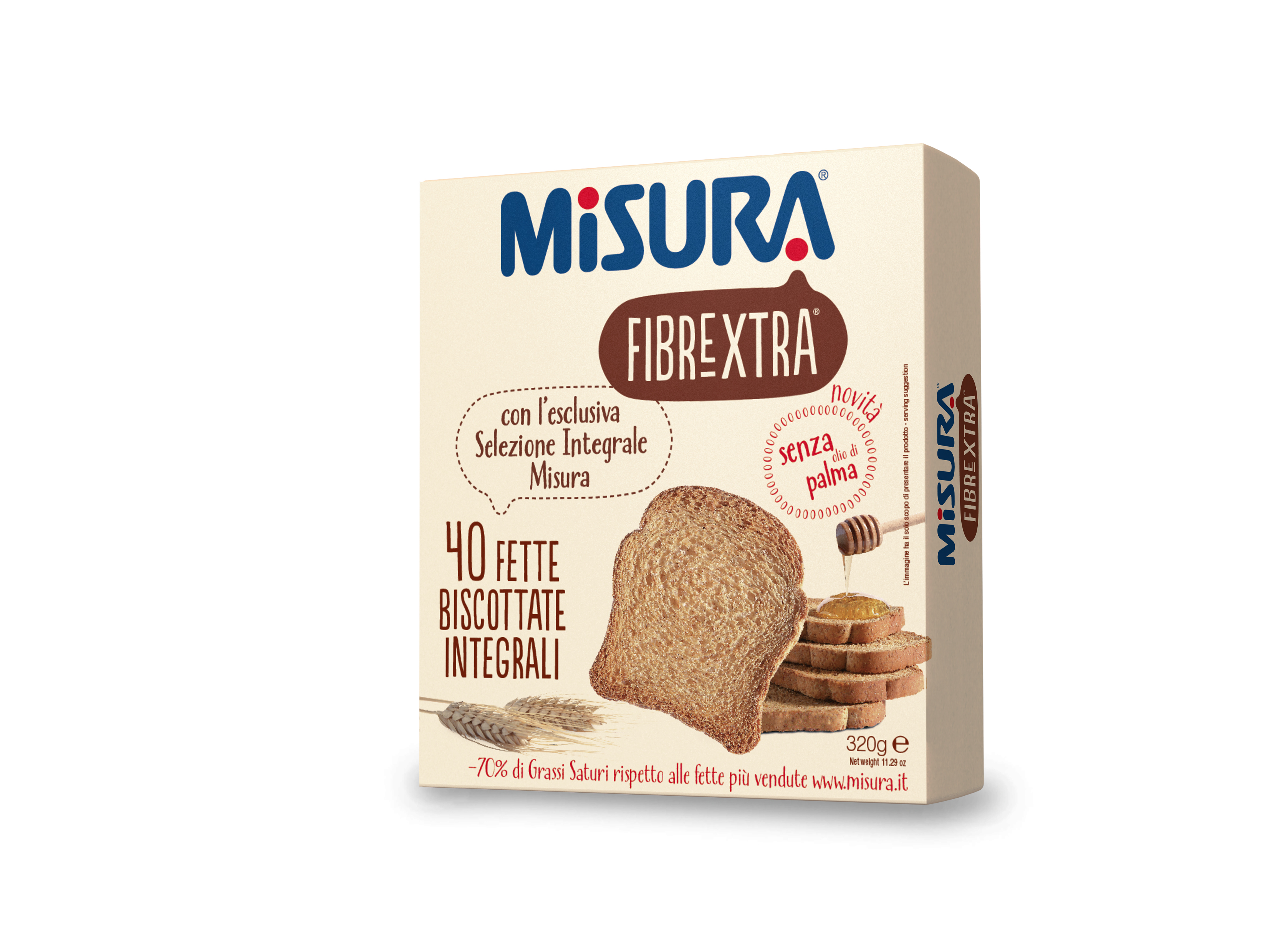 MISURA FETTE FIBRE EX 100% INT