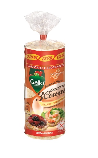 GALLETTE 3 CEREALI 120G