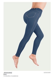 BEGOOD JEGGING DONNA BLU L/XL