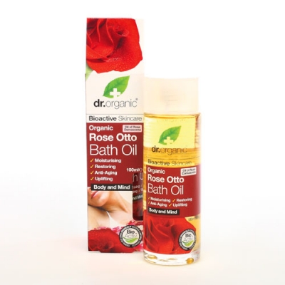 DR ORGANIC ROSE OLIO BAGNO