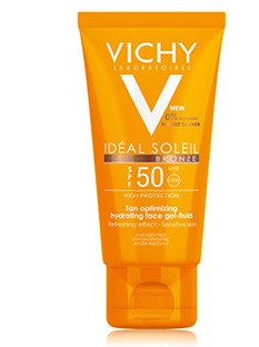 IDEAL SOLEIL GEL VISO SPF50