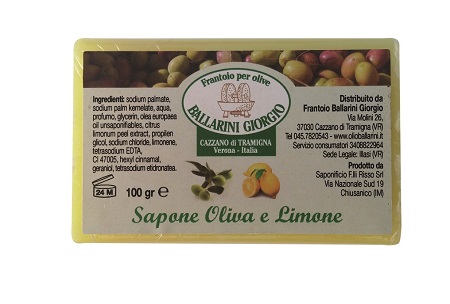 SAPONETTA OLIO OLIVA LIMONE