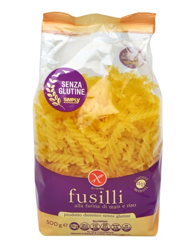 SIMPLY FUSILLI MAIS/RISO 500G