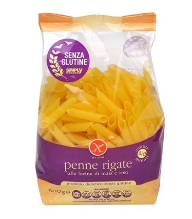 SIMPLY PENNE RIG MAIS/RISO500G