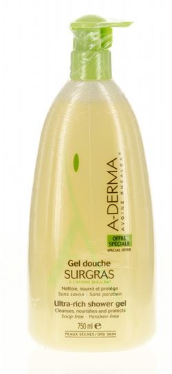 GEL DOCCIA SURGRAS750ML ADERMA