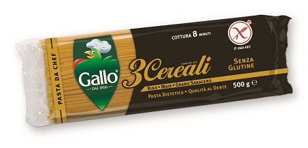 RISO GALLO PASTA SPAGH 3CEREAL