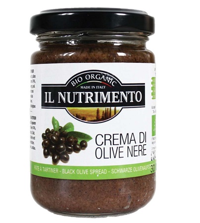 NUT CREMA DI OLIVE NERE 130G