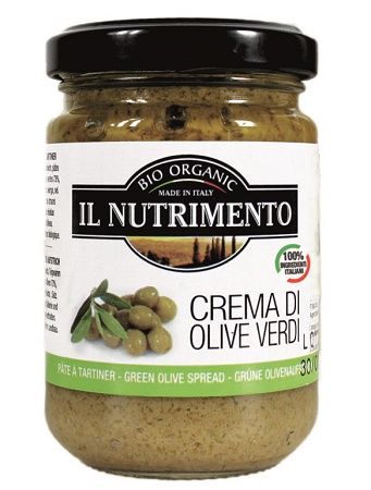 NUT CREMA DI OLIVE VERDI 130G